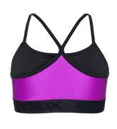Top RokBox Bruna Ianhez - Roxo / Preto - Feminino